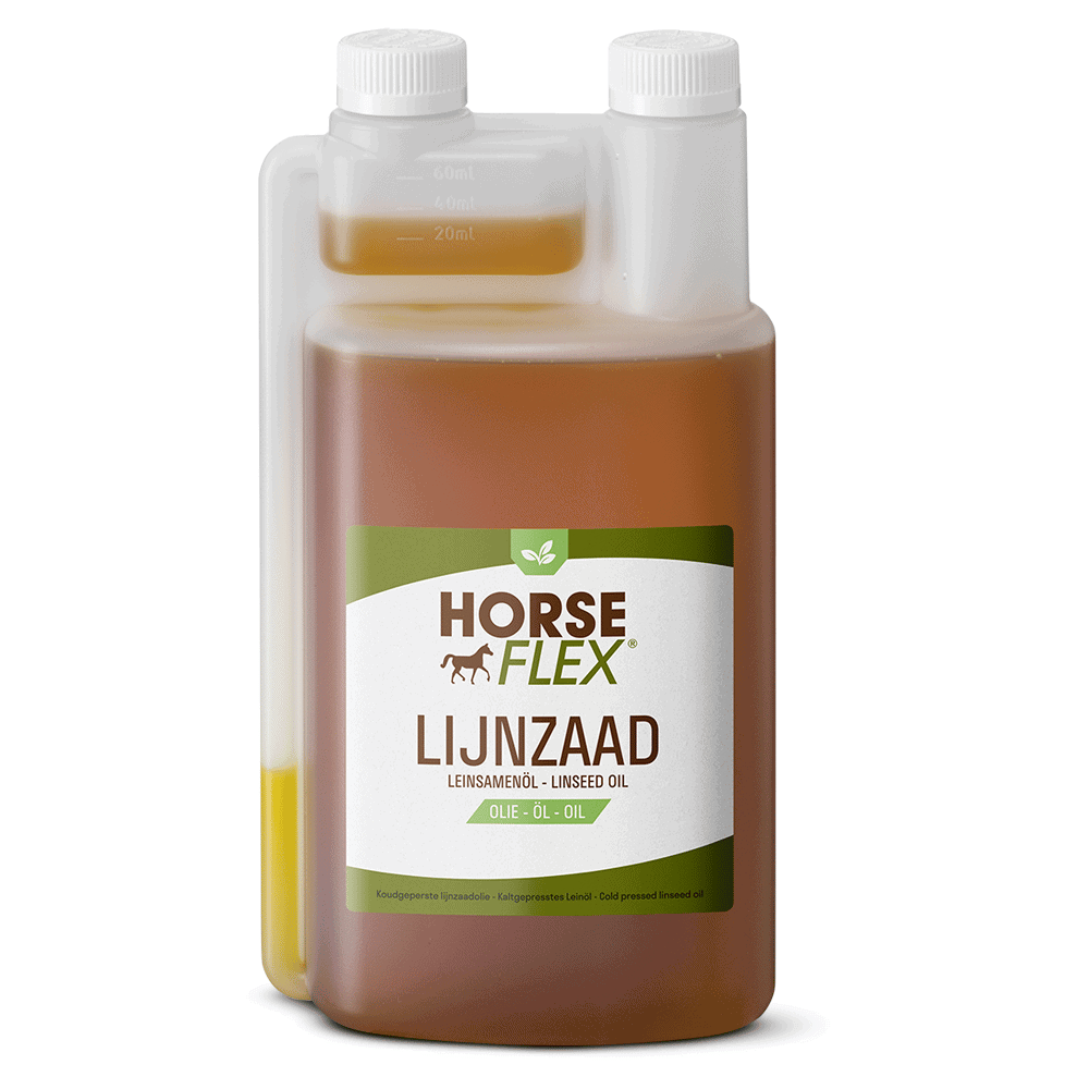 Linseed oil for horses HorseFlex Rich in omega 3 and 6 fatty acids
