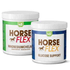 Magnesiumchelaat + Glucose Support combi deal voor paarden